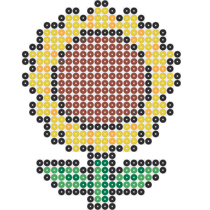 sunflower 29x29 bead preview